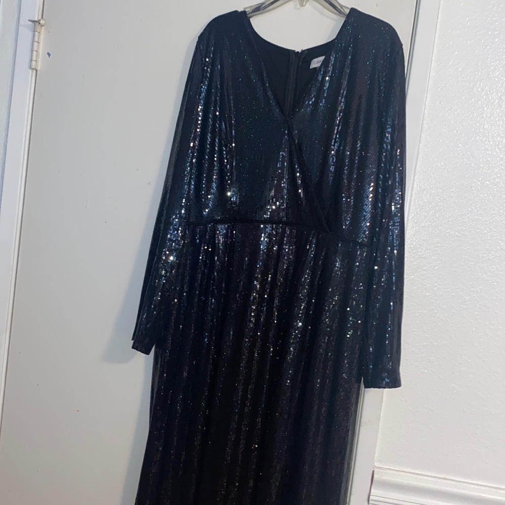 Calvin Klein long dress for plus size